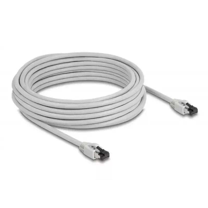 Verkkokaapeli DeLOCK 80564 RJ-45 Cat8.1 10 m harmaa