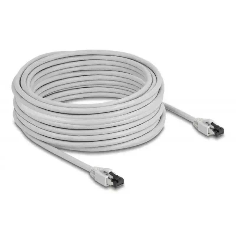 Verkkokaapeli DeLOCK 80565 RJ-45 Cat8.1 15 m harmaa