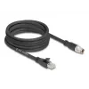 Verkkokaapeli DeLOCK 80585 M12 - RJ-45 Cat5e 5 m musta