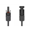 Kaapeli DeLOCK DL4 aurinkokaapeli 6 mm² pistoke - liitin 3 m musta