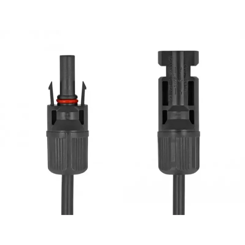 Kaapeli DeLOCK DL4 aurinkokaapeli 4 mm² pistoke - liitin 3 m musta
