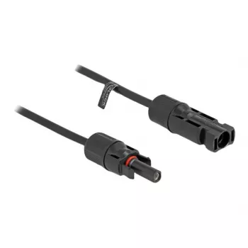 Kaapeli DeLOCK DL4 aurinkokaapeli 4 mm² pistoke - liitin 3 m musta