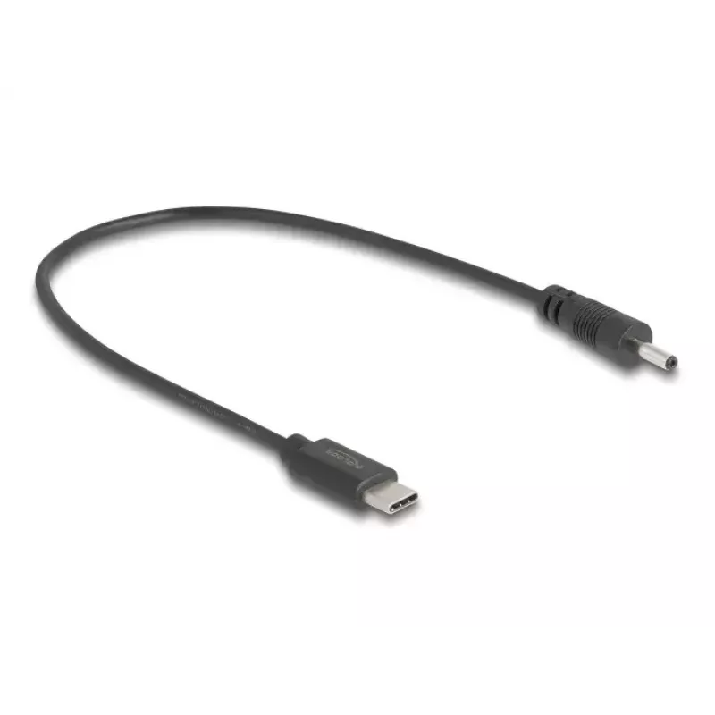 DeLOCK 85403 virtakaapeli musta 0,27 m USB-C DC