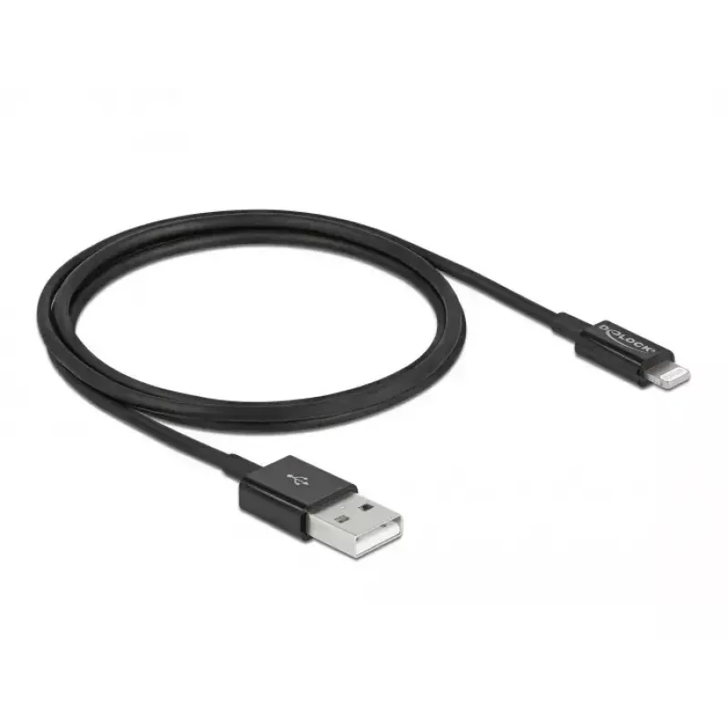 USB-data- ja latauskaapeli DeLOCK 83002 1 m musta