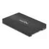 DELOCK liitäntäadapteri U.2 (SFF-8639) - M.2 Key M NVMe SSD, malli 64301, musta, isäntäpistoke