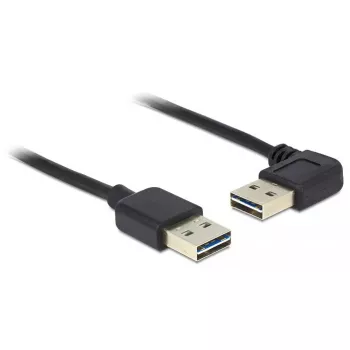 USB-kaapeli DeLOCK 3 m USB 2.0 A uros/uros 90°