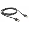 USB-kaapeli DeLOCK 3 m USB 2.0 A musta