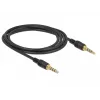 Audiokaapeli DeLOCK 85598 2 m 3,5 mm musta