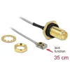 Koaksiaalikaapeli DeLOCK 90292 0,3 m RP-SMA MHF I LK