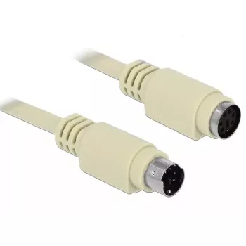 PS/2-kaapeli DeLOCK 85805 1,8 m 6-pin Mini-DIN beige