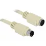 PS/2-kaapeli DeLOCK 85805 1,8 m 6-pin Mini-DIN beige