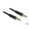 Audiokaapeli DeLOCK 85791 1 m 4,4 mm musta