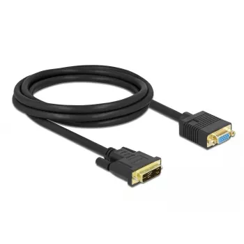 DVI-VGA-kaapeli DeLOCK 86753 2 m