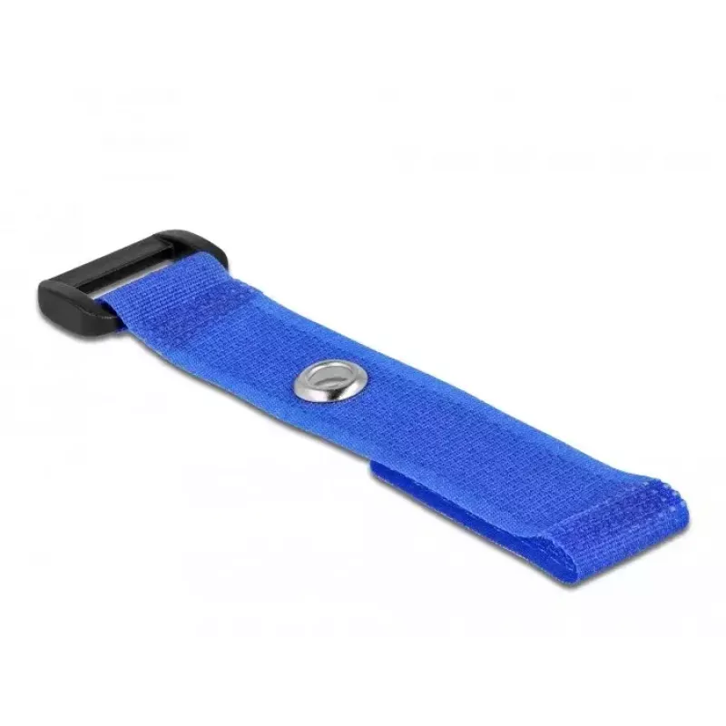 Tarranauhallinen kaapelikiinnike DeLOCK 19539 sininen 150 mm 20 mm 5 kpl