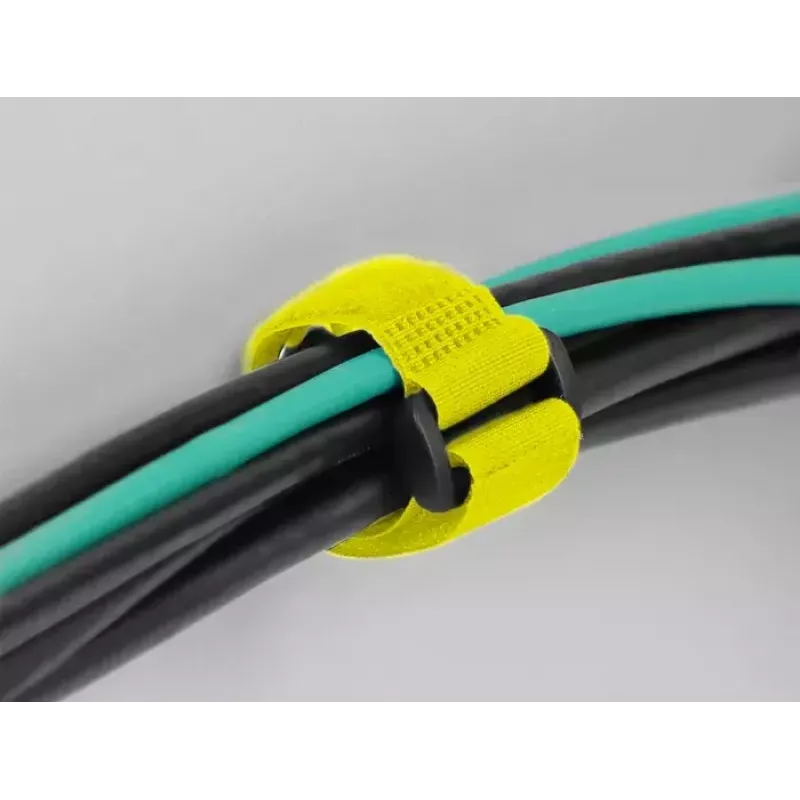 Tarranauhallinen kaapelikiinnike DeLOCK 19552 keltainen 280 mm 3 kpl