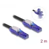 Verkkokaapeli DeLOCK 80927 RJ-45 Cat6 2 m musta violetti