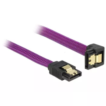 SATA-kaapeli DeLOCK 83696 0,5 m violetti
