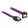 SATA-kaapeli DeLOCK 83696 0,5 m violetti