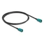 Koaksiaalikaapeli DELOCK 90678 HSD Z – HSD Z, 1 m, musta/sininen