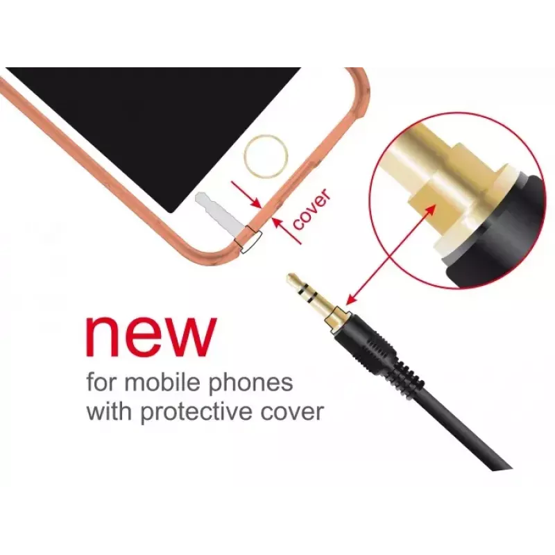 Audiokaapeli 3,5 mm DeLOCK 85564