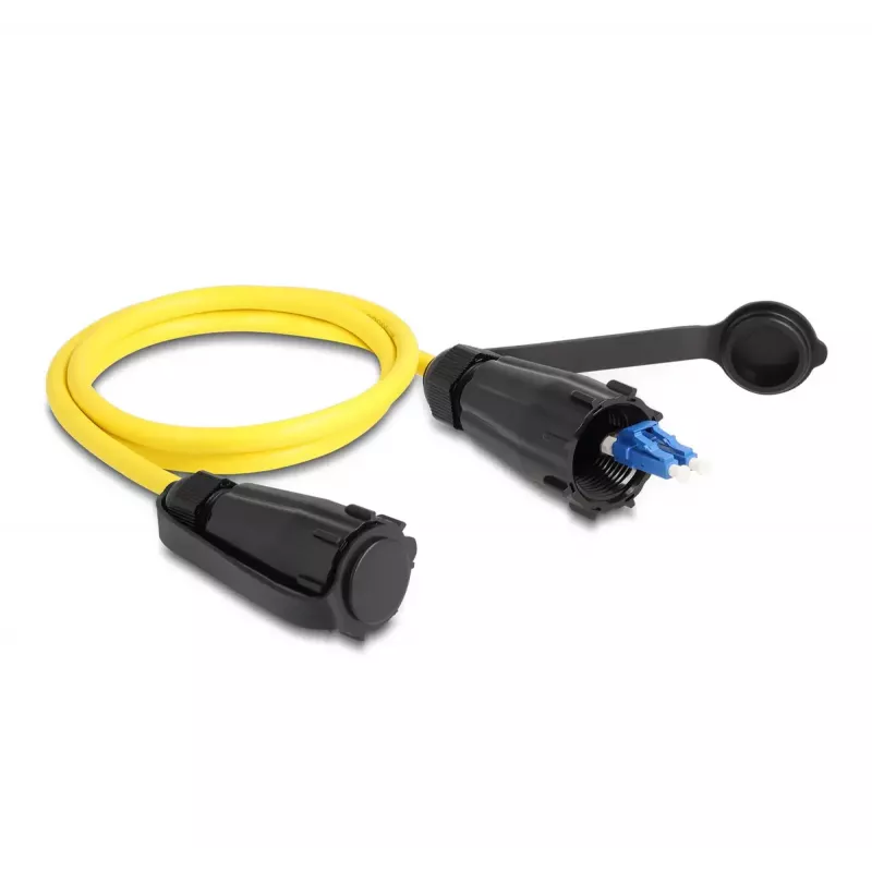 DeLOCK kuitu-kaapeli LC Duplex - LC Duplex 1 m Singlemode IP68