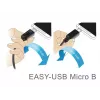 USB-kaapeli DeLOCK 83851 USB 2.0 3 m USB A Micro-USB B musta