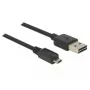 USB-kaapeli DeLOCK 83851 USB 2.0 3 m USB A Micro-USB B musta