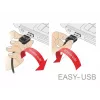 USB-kaapeli DeLOCK 83856 USB 2.0 2 m USB A Micro-USB B musta