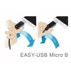 USB-kaapeli DeLOCK 83856 USB 2.0 2 m USB A Micro-USB B musta
