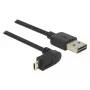 USB-kaapeli DeLOCK 83856 USB 2.0 2 m USB A Micro-USB B musta