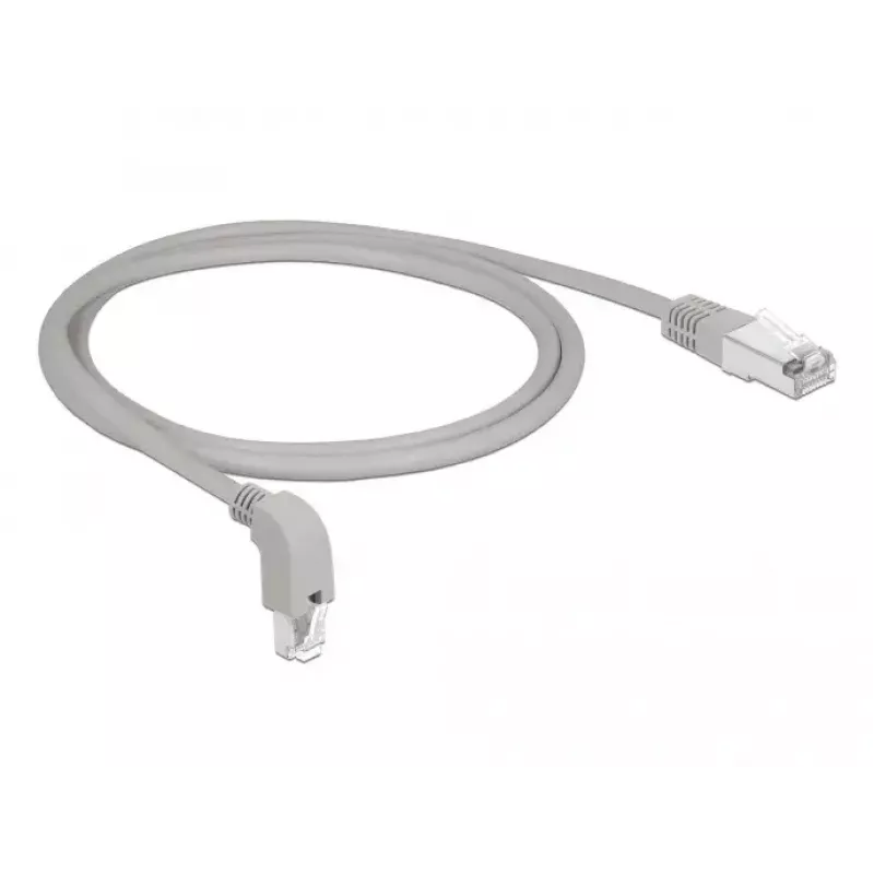 Verkkokaapeli DeLOCK 85874 RJ-45 Cat6a 1 m harmaa