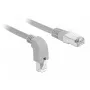 Verkkokaapeli DeLOCK 85874 RJ-45 Cat6a 1 m harmaa