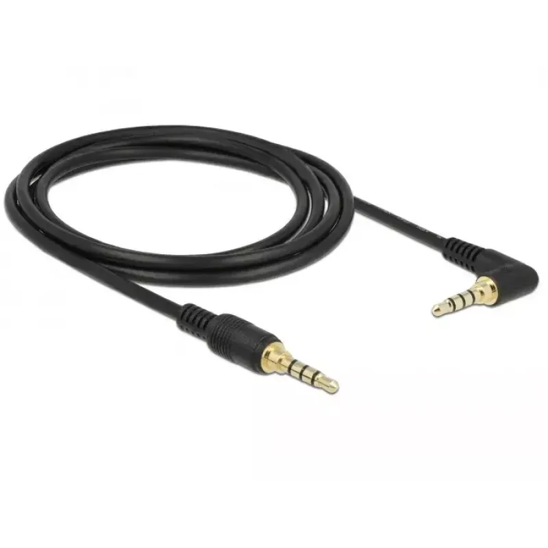 Audiokaapeli DeLOCK 85613 2 m 3,5 mm musta