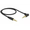 Audiokaapeli DeLOCK 85607 0,5 m 3,5 mm musta
