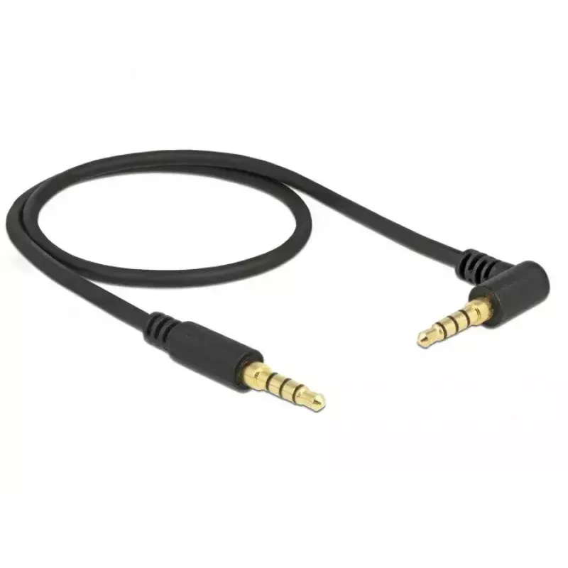 Audiokaapeli DeLOCK 85607 0,5 m 3,5 mm musta
