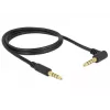 Audiokaapeli DeLOCK 85610 1 m 3,5 mm musta