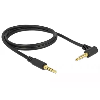 Audiokaapeli DeLOCK 85610 1 m 3,5 mm musta