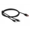 PoweredUSB-kaapeli DeLOCK 85941 24V USB Type-A Mini-DIN 2 m