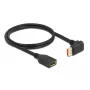 DisplayPort-jatkokaapeli DeLOCK 90° alaspäin kulma 8K 1 m