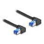Verkkokaapeli DeLOCK RJ45 Cat.6A S/FTP 2 m musta