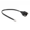 DeLOCK kaapeli RJ10-uros - RJ10-naaras 30 cm musta