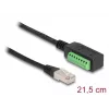 DeLOCK RJ45-kaapeli Cat.5e-uros - liitinrimasovitin 21,5 cm
