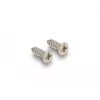 DeLOCK kaapelinläpivienti harjalla ja 2 x RJ45 Keystone -moduuli Cat.6 alumiini
