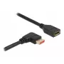 DisplayPort-jatkokaapeli DeLOCK 87077 1 m 8K 60 Hz suorakulma