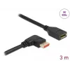 DisplayPort-jatkokaapeli DeLOCK 87079 3 m 8K 60 Hz kulma