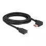 DisplayPort-jatkokaapeli DeLOCK 87079 3 m 8K 60 Hz kulma