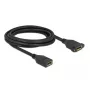 DisplayPort-kaapeli naaras - naaras paneeliasennukseen DeLOCK 87103 3 m