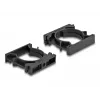 Kaapelipidike DeLOCK 60488 34,5 mm musta 4 kpl