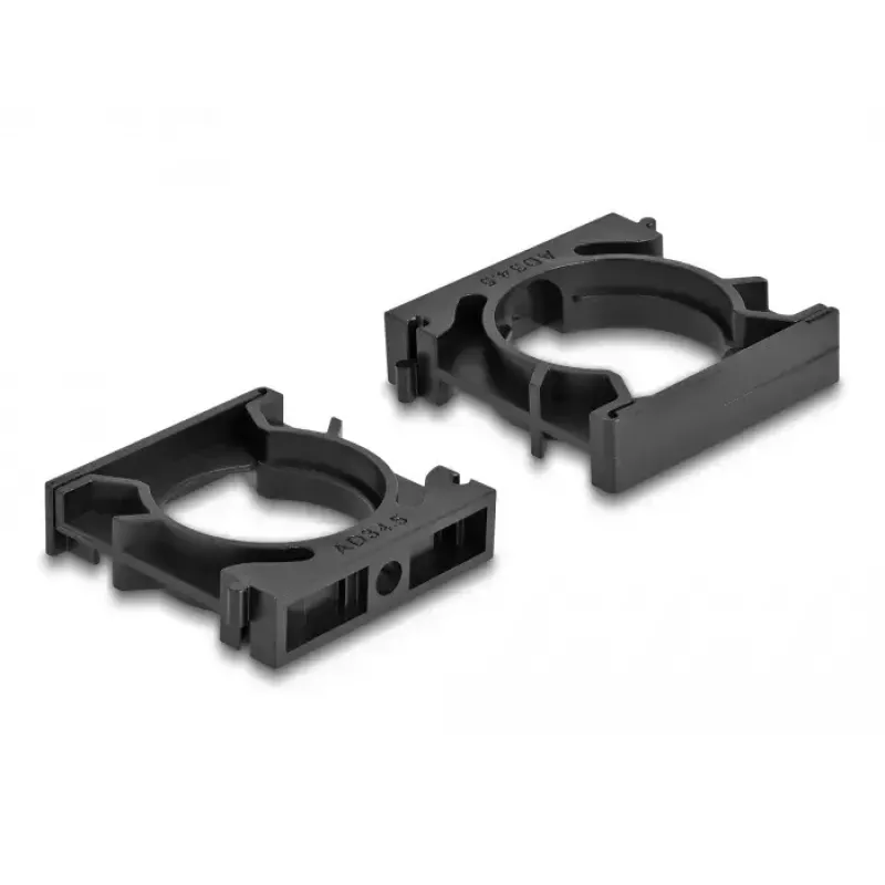 Kaapelipidike DeLOCK 60488 34,5 mm musta 4 kpl