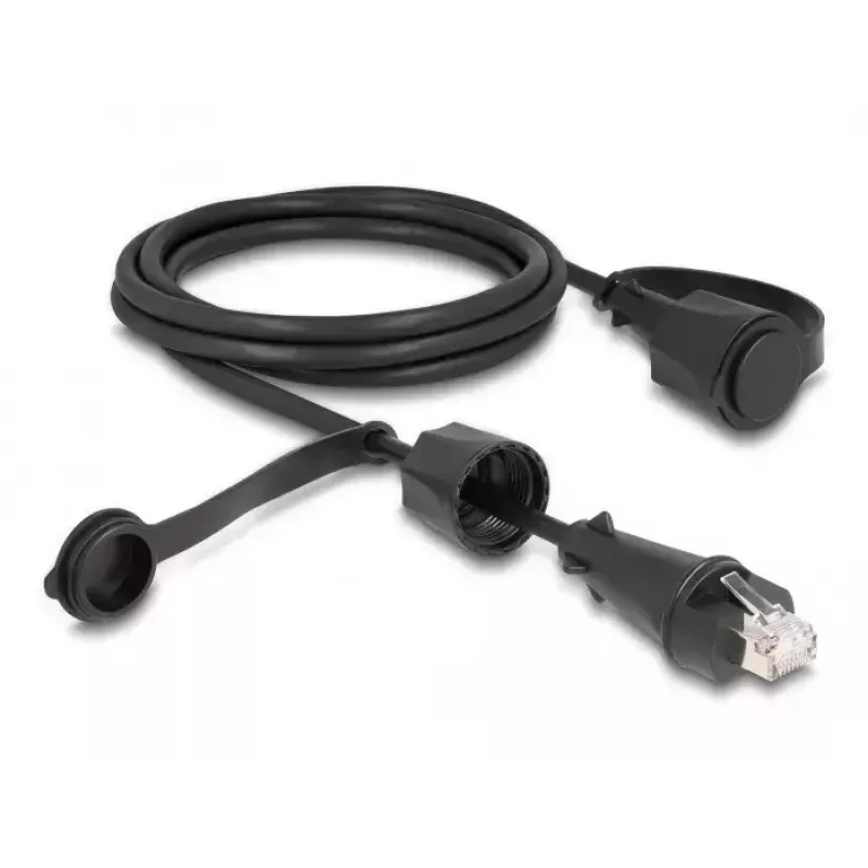 DeLOCK verkkokaapeli RJ45-uros - RJ45-uros Cat.6 STP 2 m IP68